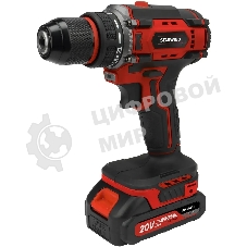 Дрель-шуруповерт Starwind CD20-2.0/2.0S1 40Вт аккум. патрон:быстрозажимной