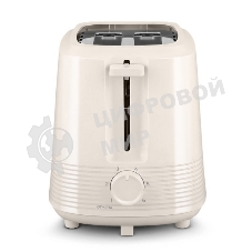 Тостер Centek CT-1433 слоновая кость, 750 Вт, 2 слота
