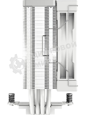 Кулер для процессора DEEPCOOL AK400 WH белый, 120 мм, алюминий/медь, 1850 об/мин, 29 дБ, 4 pin, 220 Вт, 155 мм