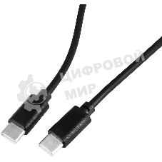 Кабель KingPrice KP-USBCC-3A-1m USB Type-C (m)-USB Type-C (m) 1м черный