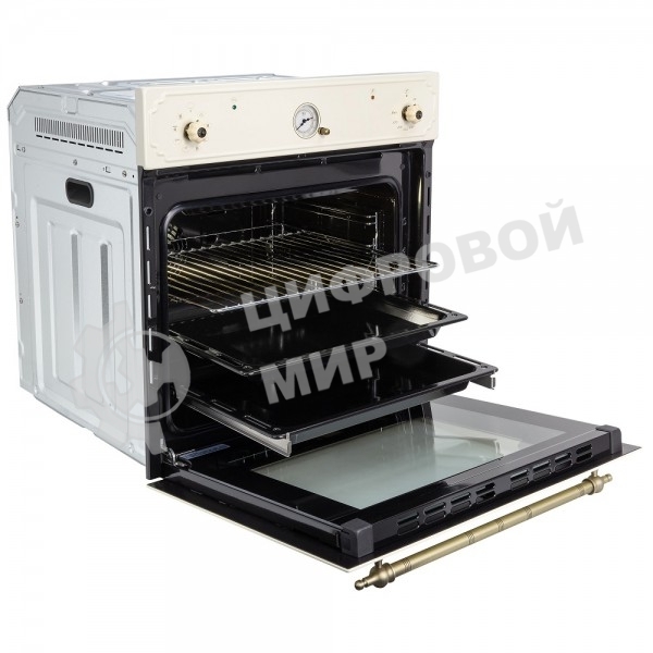 Духовой шкаф электрический Zigmund & Shtain E 141 X бежевый