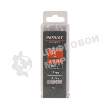 Сверло PATRIOT EXPERT по металлу, Р6М5К5, 8,0 мм, упаковка 5 шт