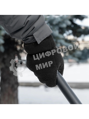 Перчатки универсальные Denzel двойные, ПВХ нанесение, размер 10