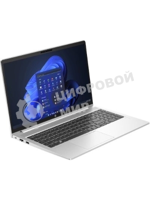 Ноутбук HP ProBook 450 G10 Core i7-1355U 15.6 FHD (1920x1080) AG UWVA 16Gb (1x16Gb) DDR4 3200 512Gb SSD,51WhIntel AX211 Wi-Fi,FPR,Backlit,1,8kg,1y,Silver,Dos,KB/Eng,Silver