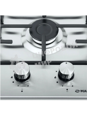 Газовая варочная панель Maunfeld EGHS.32.3ES/G, 2 конфорки, нержавеющая сталь
