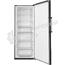 Морозильная камера Maunfeld MFFR185SB, черный, 380л, 7 ящиков