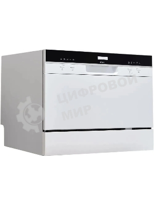 Посудомоечная машина Hyundai DT205, белый, 55 см, 6 компл., 49 дБ, класс A+