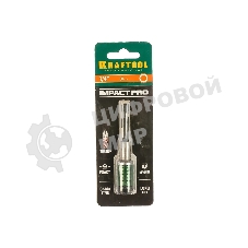 Адаптер KRAFTOOL ''pro'' impact pro для бит для ударных шуруповертов хвостовик e 1/4''