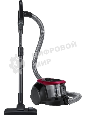 Пылесос Samsung VC18M21C0VR/EV красный/черный, 380/1800 Вт, уборка сухая, пылесборник контейнер 1.5 л