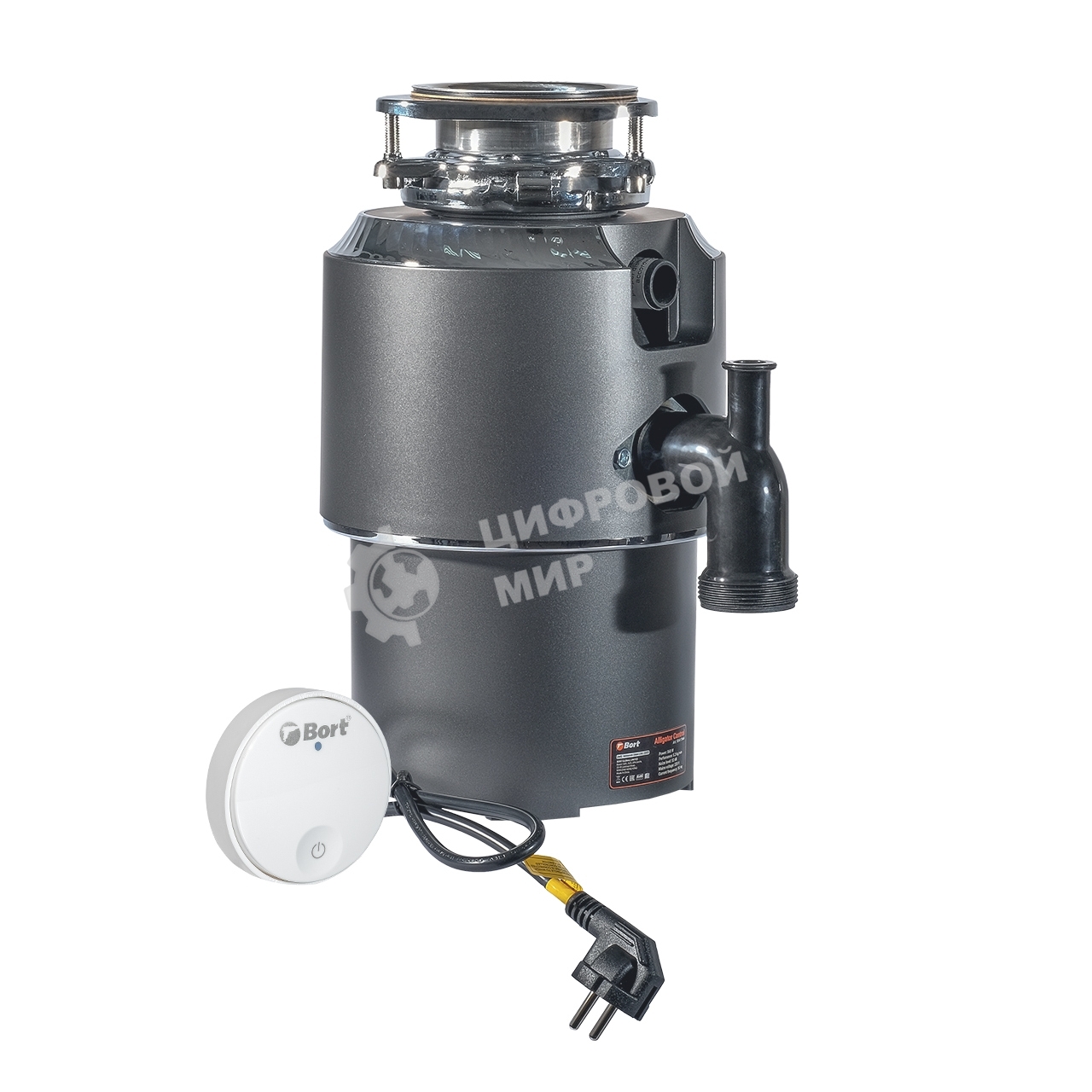 Измельчитель пищевых отходов Bort Alligator Control (93417944)