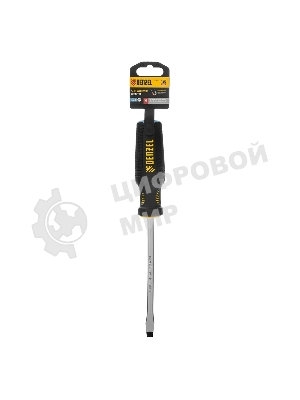 Отвертка Denzel SL8x150 мм, S2, 3к рукоятка