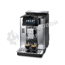Кофемашина автоматическая DeLonghi ECAM610.74.MB черный/серебристый, исп. кофе - зерновой/молотый, 2.2 л, 1450 Вт, 19 Бар.