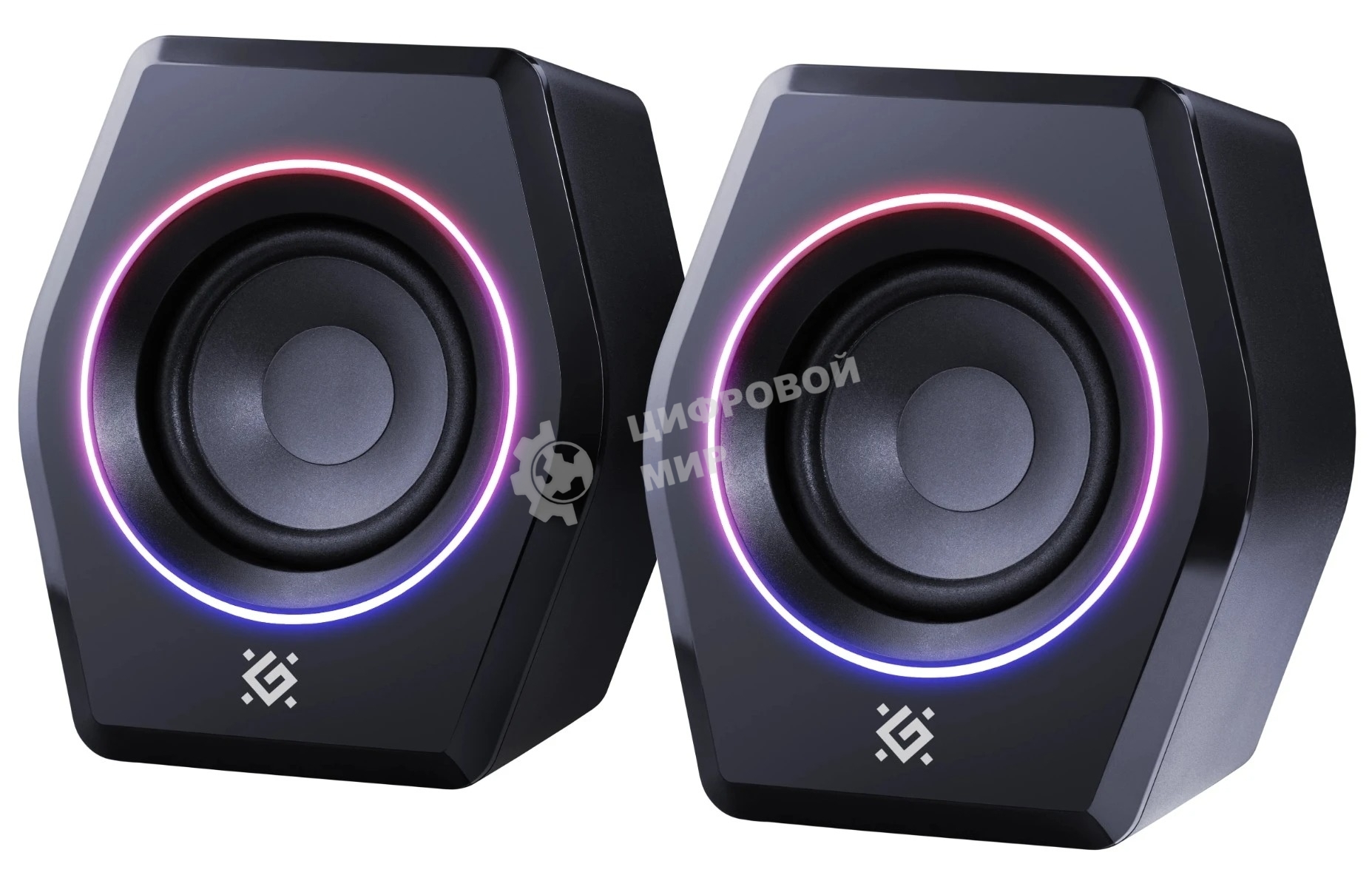 Акустическая 2.0 система Defender Solar 9 10Вт, BT/Light питание от USB