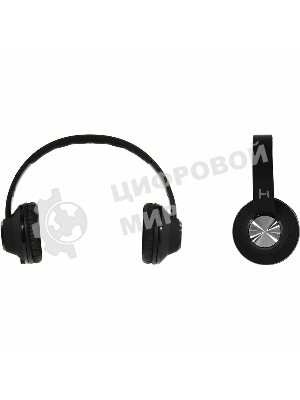Беспроводные/проводные наушники Harper HB-412 черный, накладные, Bluetooth + проводной, до 8 ч