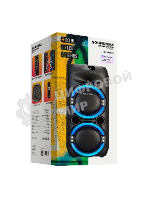 Портативная колонка Soundmax SM-MS4101 черный