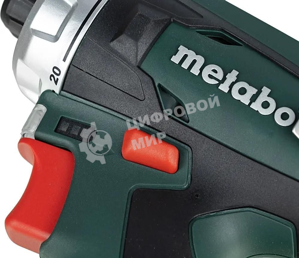 Дрель-шуруповерт аккумуляторная Metabo PowerMaxx BS 600984000, Аккумуляторный, 10,8В, 2 АКБ