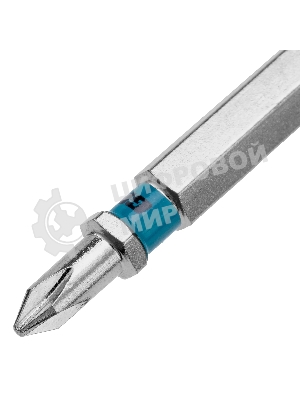 Бита Gross PH1х50мм, сталь S2, шестигр., 2 шт.