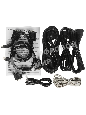 Источник бесперебойного питания CyberPower PR3000ELCDRT2U 3000VA/2700W USB/RJ11/45 (10 IEC)