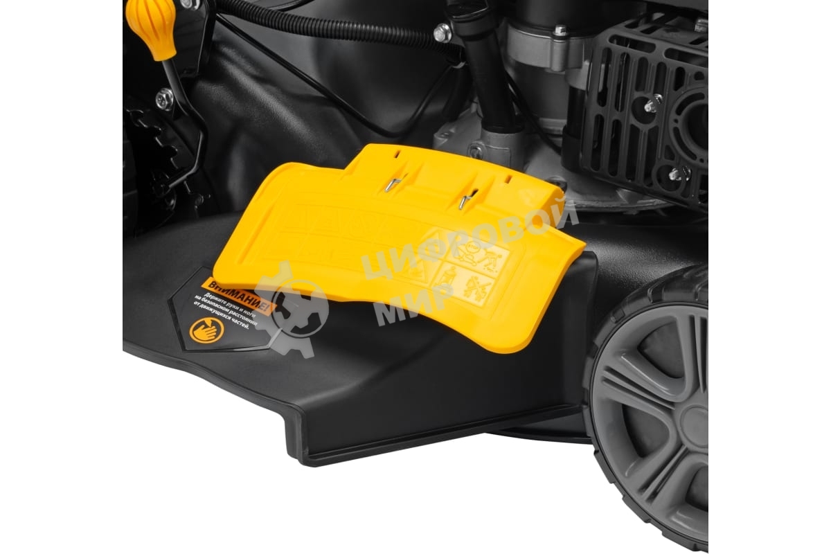 Газонокосилка бензиновая Denzel GLD-460SP-VE, 146 см3, шир. 46см, привод, вариатор, эл.старт, 60 л