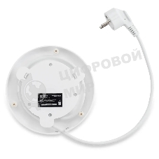 Чайник электрический Hyundai HYK-P4025 1.9 л, 2200 Вт, белый (корпус: пластик)