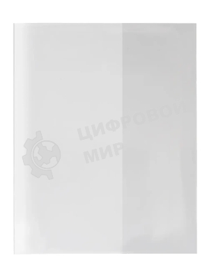 Обложка Silwerhof 382162 для тетради/дневника (набор 10шт), полипропилен, 70мкм, гладкая, прозрачная, 210x345мм