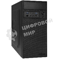 Компьютерный корпус Minitower ExeGate BAA-109U2-UN450 (mATX, БП UN450 с вент. 12см, 2*USB+2*USB 3.0, аудио, черный)