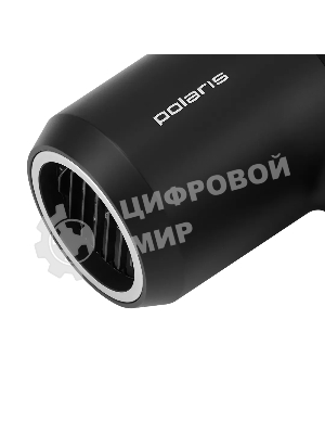 Фен Polaris PHD-2044Ti черный, 1900 Вт, ионизация