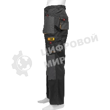 Брюки профессиональные рабочие Denzel 65% полиэстер 35% хлопок, XXL