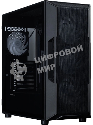 Компьютерный корпус ZALMAN MidiTower I3 NEO ARGb V2 black (ATX, без БП, 2xUSB3.0, 4x120мм ARGb) (Zalman i3 NEO ARGb V2 Black)