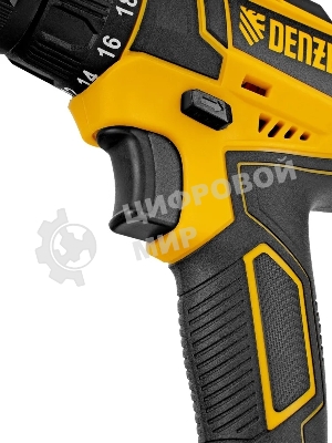 Дрель-шуруповерт Denzel CDL-18-0, 18 В, 0 Ач, 30 Нм, щеточный