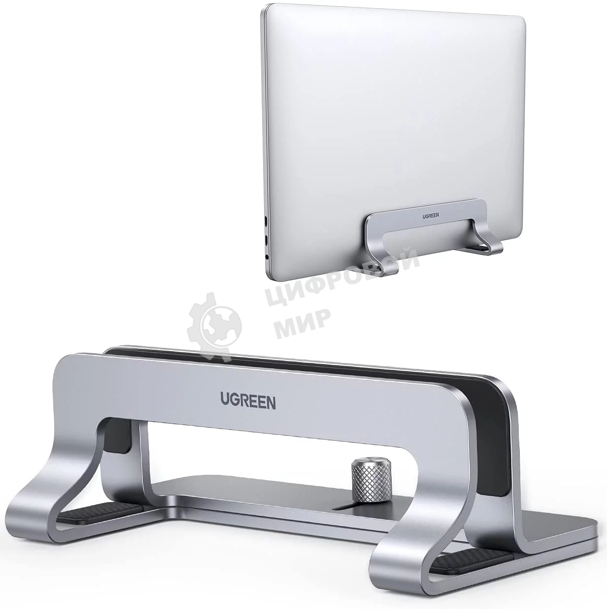Подставка для ноутбука Universal Vertical Aluminum Laptop Stand UGREEN LP258-20471 Silver (20471)
