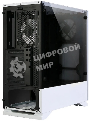 Компьютерный корпус ZALMAN S5, ATX, WHITE, WINDOW, 2xCOMBO (3.5