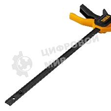 Струбцина Denzel F-образная, быстрозажимная, 300 х 55 мм, усиленный нейлоновый корпус