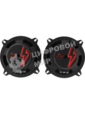 Колонки автомобильные Ural Молния АС-МЛ130 (без решетки) 120Вт 91дБ 4Ом 13см (5дюйм) (ком.:2кол.) широкополосные однополосные