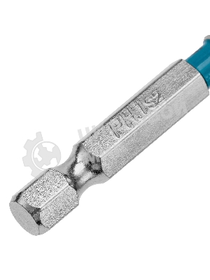 Бита Gross PH1х50мм, сталь S2, шестигр., 2 шт.