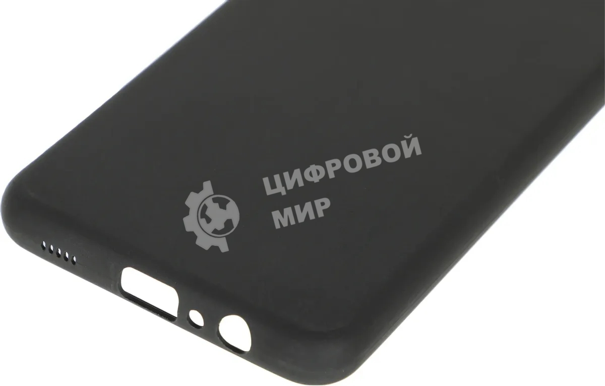 Чехол (клип-кейс) BoraSCO Silicone Case для Samsung Galaxy A02 черный