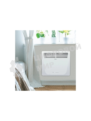 Конвектор электрический Ballu Enzo BEC/EZER-1000 белый, 1000 Вт, 15 м2, термостат, дисплей