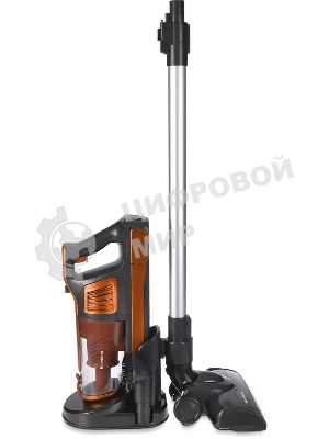 Пылесос вертикальный Blackton Bt VCA1401B оранжевый, питание от аккумулятора, 25 Вт, уборка сухая, пылесборник 0.6 л, работа от АКБ max 40 мин