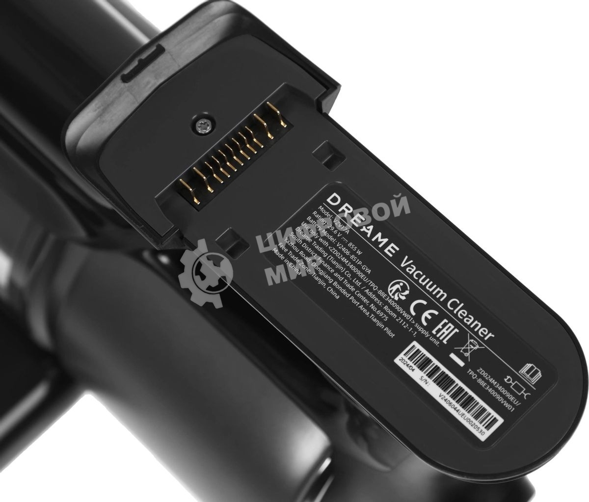 Беспроводной пылесос DREAME Z-Series Z30, 310Вт, черный