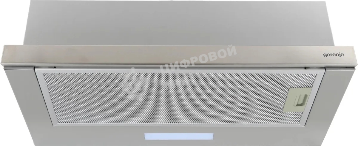 Вытяжка встраиваемая Gorenje TH62E3X нержавеющая сталь, 60 см, 350 куб. м/ч, 67 дБ