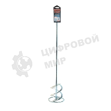 Миксер насадка PATRIOT MP621 для строительных смесей, оцинкованный, 120x600 мм, хвостовик 9,2 мм.