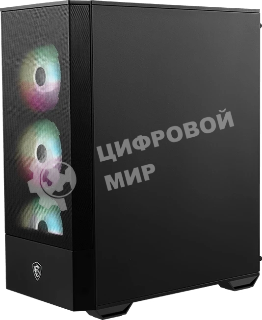 Компьютерный корпус MSI MAG FORGE 112R 2xUSB 3.0, 4x120мм ARGb Fan, ARGb Control Board, Tempered Glass Window, Brown Box (949679)