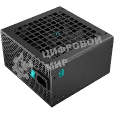 Блок питания Deepcool/GamerStorm PQ1000G (ATX 3.1, 1000W, Full Cable Management, PWM 120мм fan, 80 PLUS GOLD, Active PFC + Half Bridge + DC/DC, Full Japanese Capasitors, Gen5 PCIe) RET