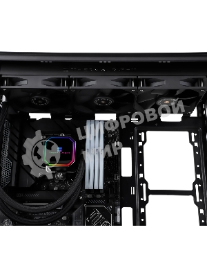 Система водяного охлаждения Thermalright Frozen Prism 360 Soc-AM5/AM4/1151/1200/2066/1700 черный 4-pin 27dB Al Ret (F-PRISM-360-BL)