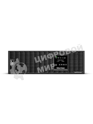 Источник бесперебойного питания CyberPower OL6KERT3UPM/6000 ВА/6000 Вт/2 х IEC 320 C19 (компьютерная), 8 х IEC 320 C13 (компьютерная), клеммная колодка
