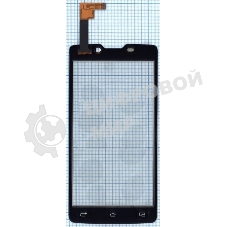 Сенсорное стекло (тачскрин) для DNS S4507, белое