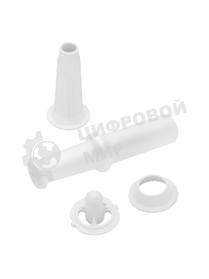 Мясорубка электрическая Maunfeld MF-232WR красный, 1340 Вт, 1.3 кг/мин, реверс, насадки - 4