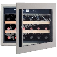 Встраиваемый винный шкаф Liebherr WKEes 553-26 001, нержавеющая сталь