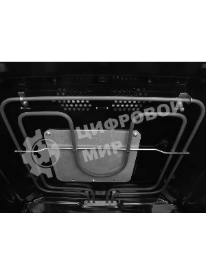 Духовой шкаф электрический Hyundai HMEO 6780 BG черное стекло/серебристый