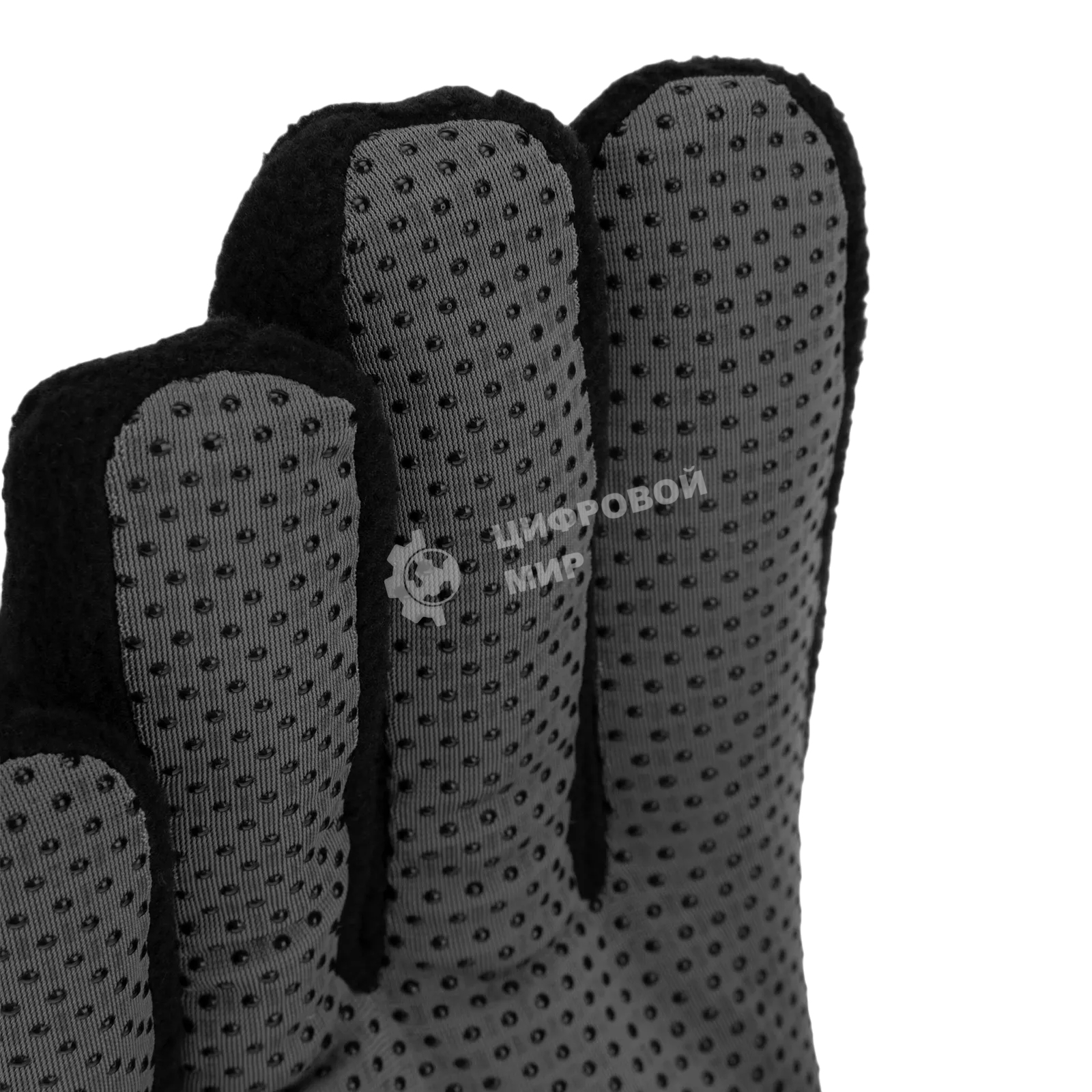 Перчатки универсальные Denzel 68097 двойные, ПВХ нанесение, размер 10